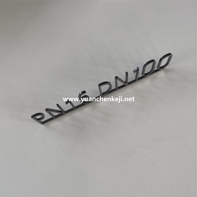 Customized Metal Fonts
